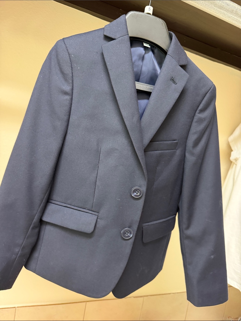 Class Club Boys' Navy Single-Breasted Blazer
